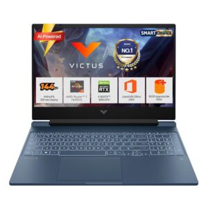 HP Victus Gaming Laptop, AMD Ryzen 7 7445HS, NVIDIA GeForce RTX 3050 6GB Graphics, 15.6-inch FHD Display
